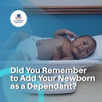 Platinum Health newborn dependant registration information