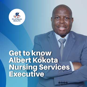 Albert Kokota, Platinum Health Nursing Services Executive