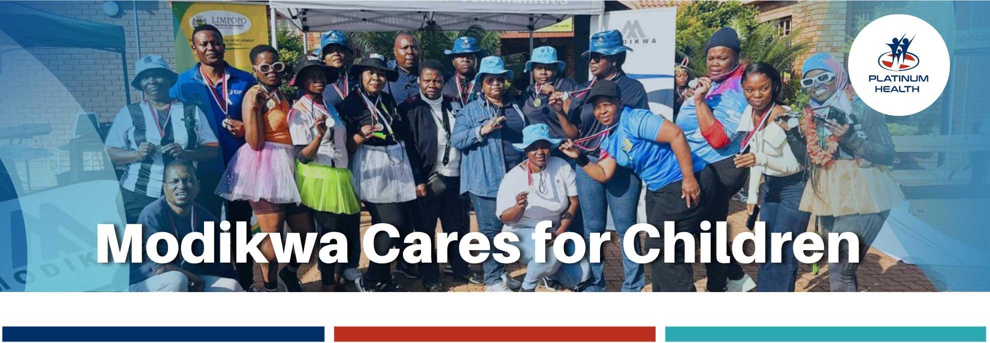 Platinum Health Modikwa team supporting children through community outreach