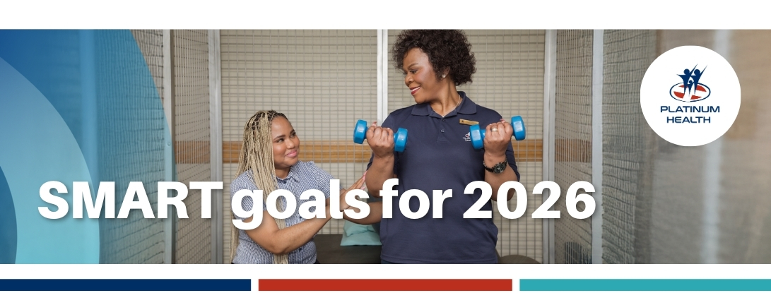 Platinum Health healthcare professionals exercising together to support SMART wellness goals