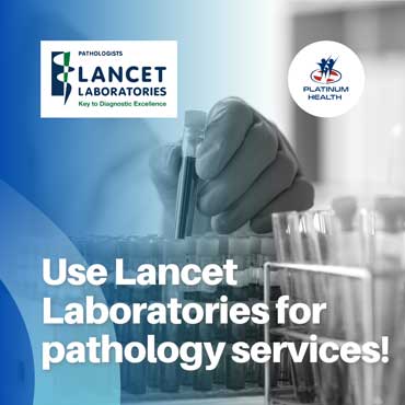 Pathology laboratory technician holding a blood sample test tube
