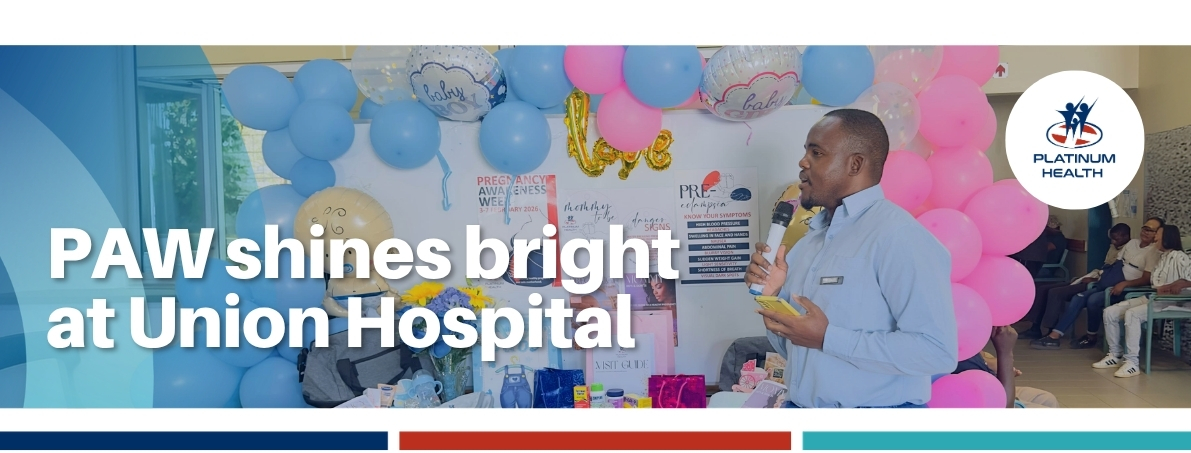PAW shines bright at Union Hospital event with speaker and health awareness display by Platinum Health