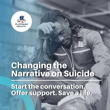 Changing the Narrative on Suicide – suicide prevention awareness and mental health support